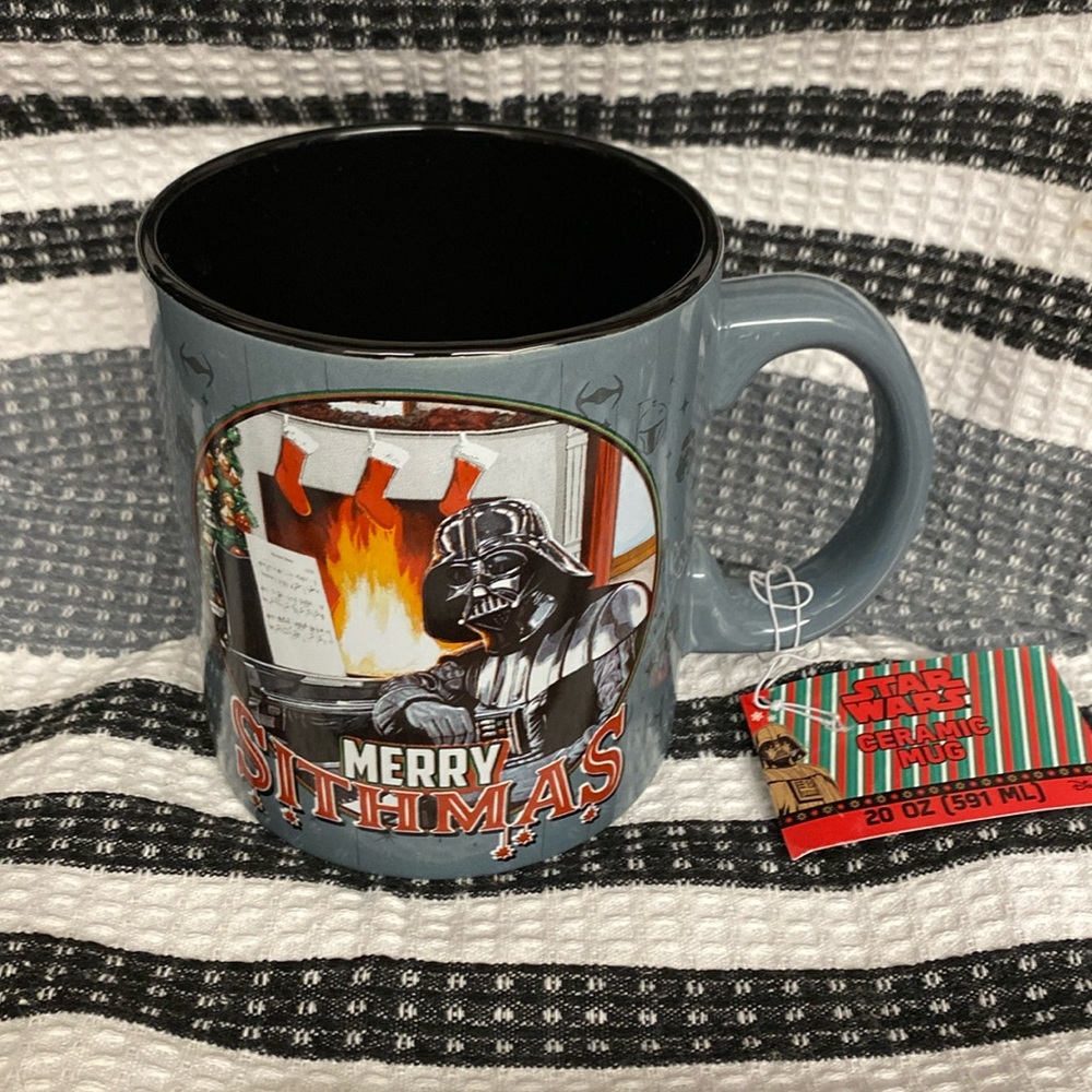 Star Wars Christmas in July Mug- Darth Vader Style Set 2 Mugs